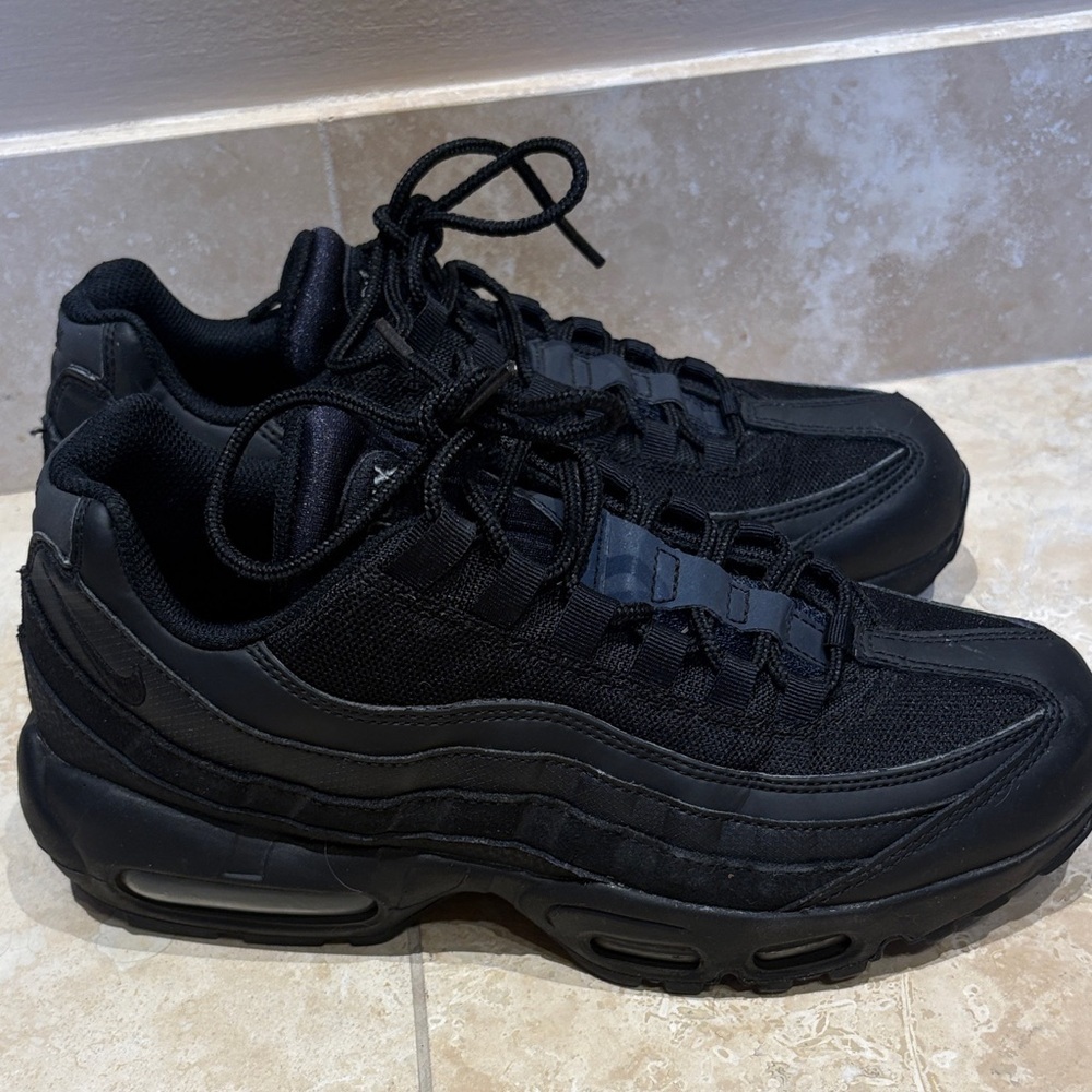Nike Men's Triple Black Air Max Sneakers